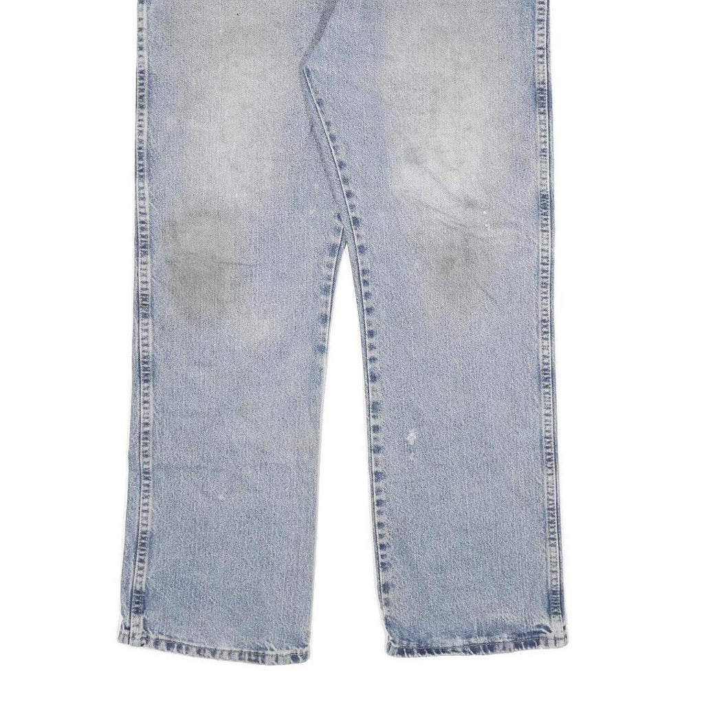 DICKIES Mens Jeans Blue Regular Straight Denim Medium W38 L30 Workwear