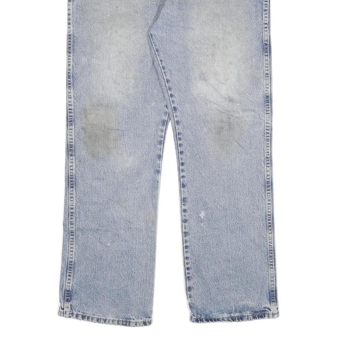 DICKIES Mens Jeans Blue Regular Straight Denim Medium W38 L30 Workwear