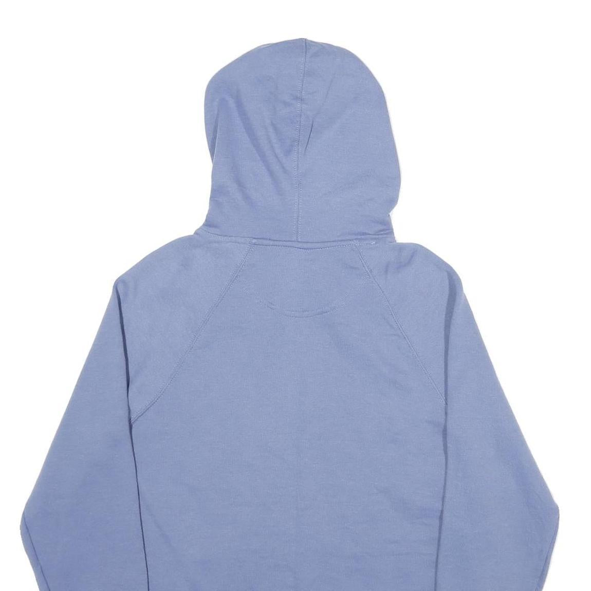 CHAMPION Mens Blue Pullover Hoodie M Cotton Blend Casual Wear