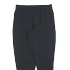 COLUMBIA Womens Polyester Blend Black Drawstring Regular Fit Trousers W30 L26