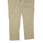 CARHARTT Mens Beige Regular Fit Work Trousers W40 L30 Cotton Blend Zip Closure
