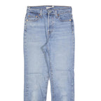 LEVI'S Womens Regular Blue Denim Light Wash Jeans W25 L28 Classic Fit Button