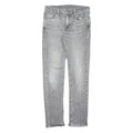 LEVI'S 511 Jeans Mens Grey Slim Straight W30 L32