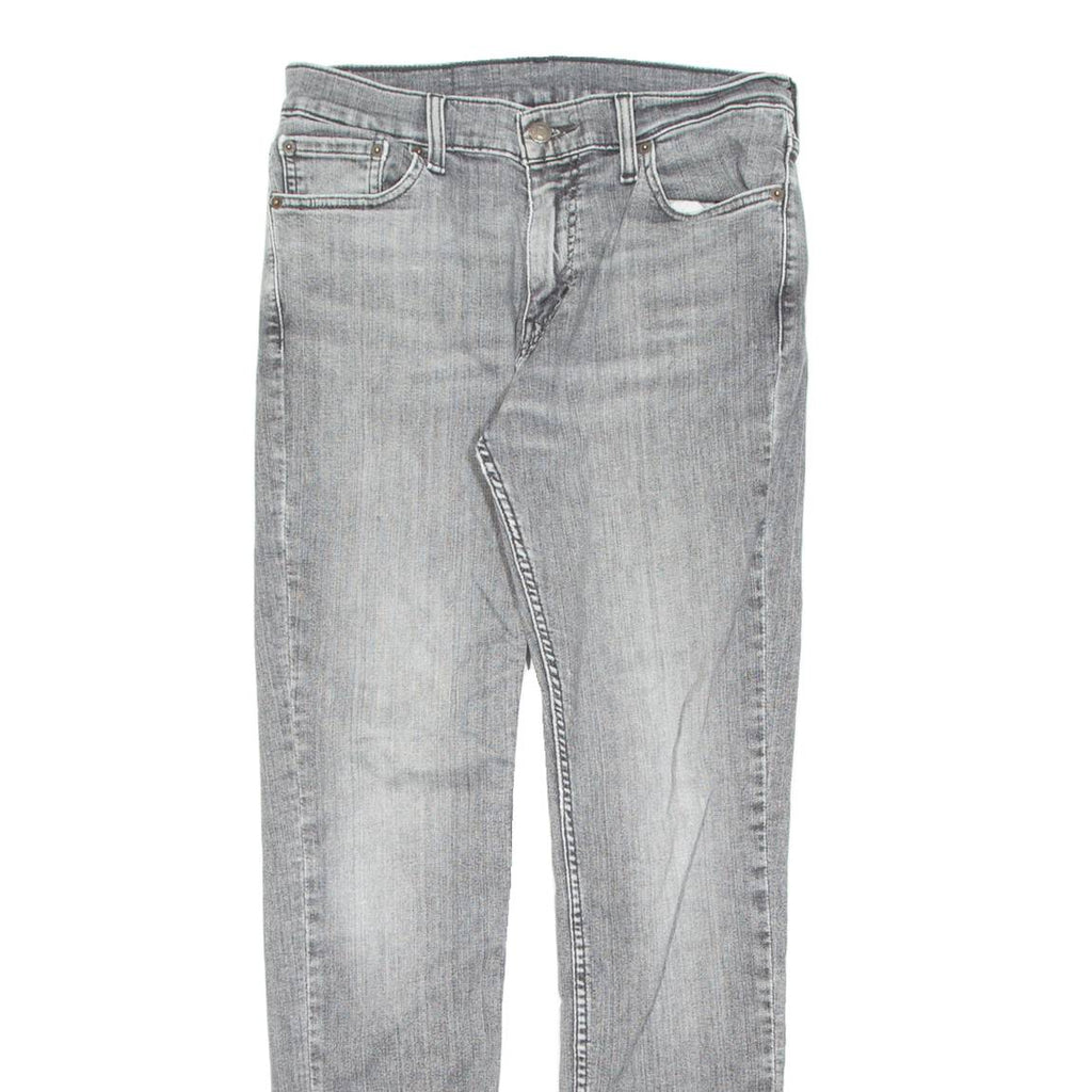 LEVI'S 511 Jeans Mens Grey Slim Straight W30 L32