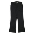 DICKIES Womens Cotton Blend Black Regular Fit Trousers W32 L33 Workwear Zip