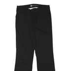 DICKIES Womens Cotton Blend Black Regular Fit Trousers W32 L33 Workwear Zip