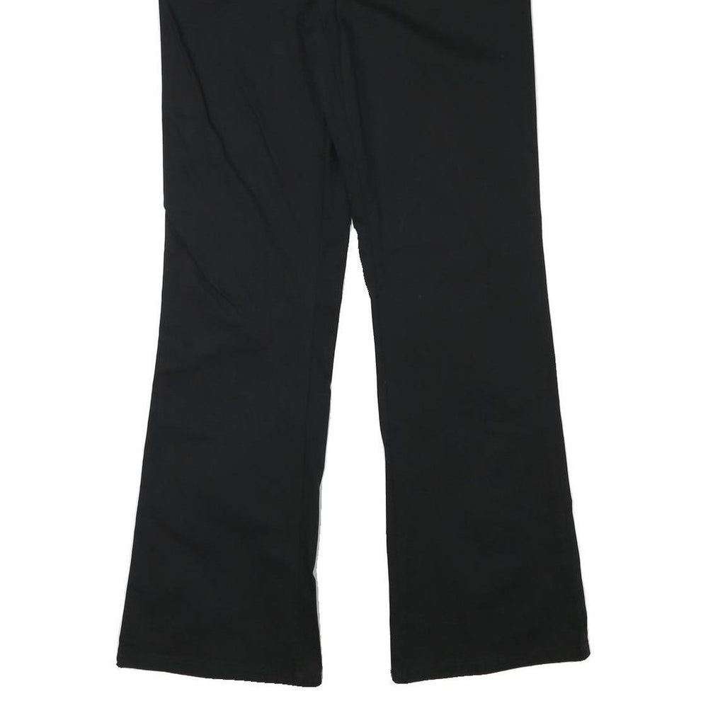 DICKIES Womens Cotton Blend Black Regular Fit Trousers W32 L33 Workwear Zip