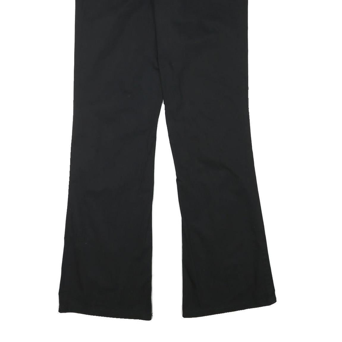 DICKIES Womens Cotton Blend Black Regular Fit Trousers W32 L33 Workwear Zip