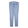 LEVI'S 711 Mens Slim Light Blue Denim Jeans Cotton Blend W31 L30 Zip Closure