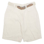Mens Casual Shorts Beige M W30