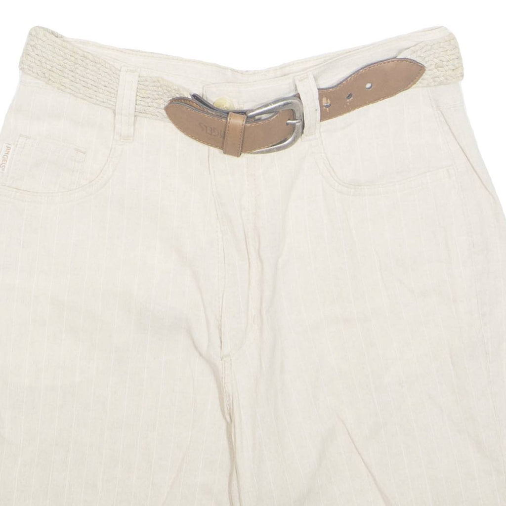 Mens Casual Shorts Beige M W30
