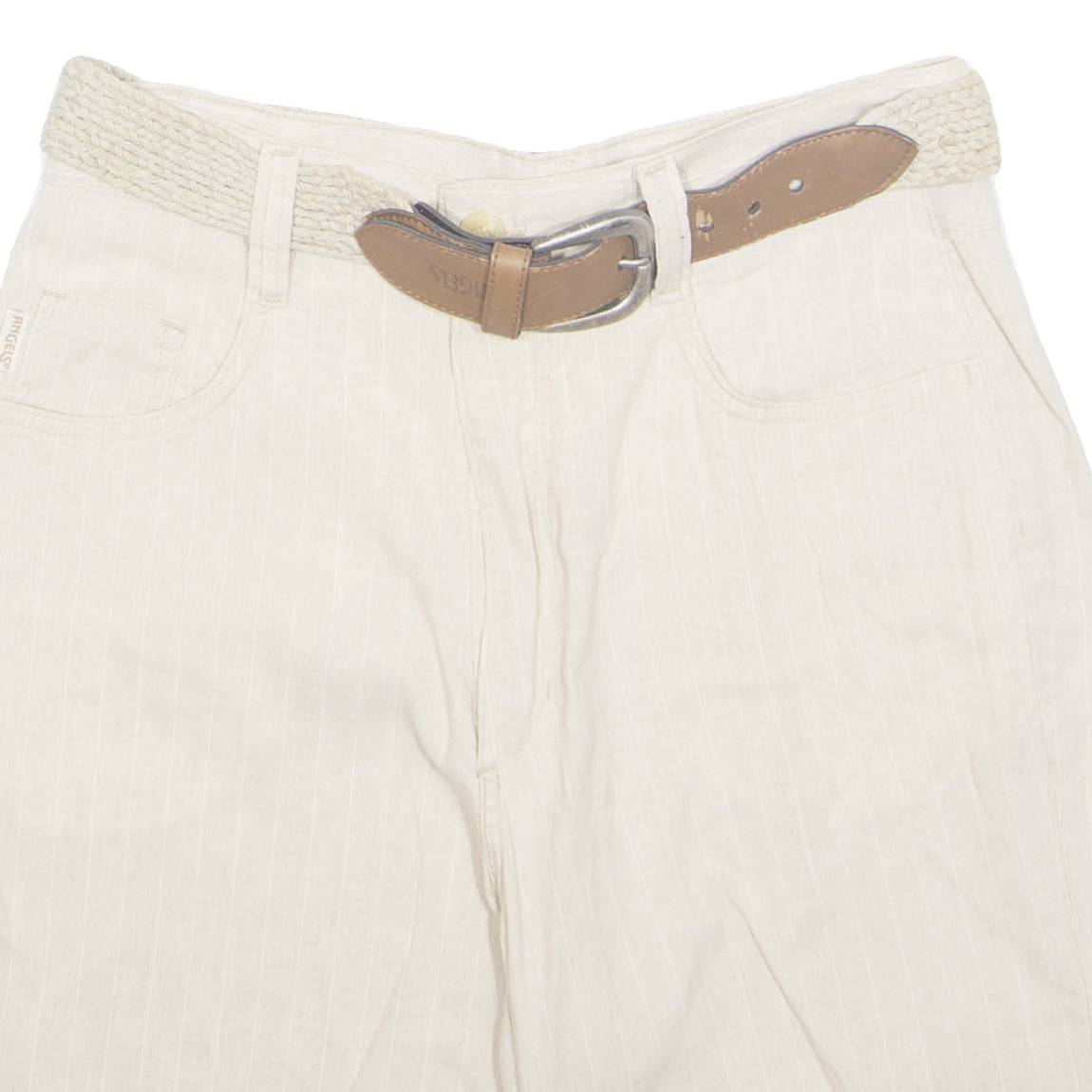 Mens Casual Shorts Beige M W30