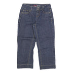 TOMMY HILFIGER Womens Regular Denim Jeans Blue Cotton Blend W28 L23 Stylish