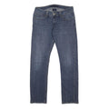 LEVI'S 542 Womens Jeans Blue Regular Straight Denim Medium W31 L30 Zip Closure