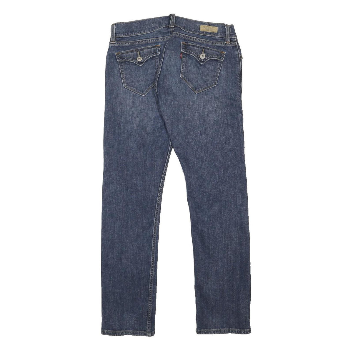 LEVI'S 542 Womens Jeans Blue Regular Straight Denim Medium W31 L30 Zip Closure