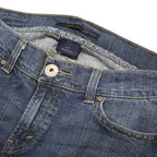 LEVI'S 542 Womens Jeans Blue Regular Straight Denim Medium W31 L30 Zip Closure