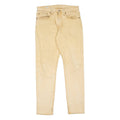 LEVI'S 512 BIG E Jeans Mens Beige Slim Tapered W31 L34