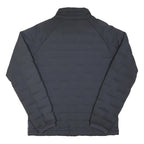 KAPPA Mens Black Jacket M Polyester Blend Quilted Zip Casual Sport