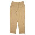HARVE BENARD Womens Trousers Beige Relaxed Straight Wool W32 L31