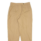 HARVE BENARD Womens Trousers Beige Relaxed Straight Wool W32 L31