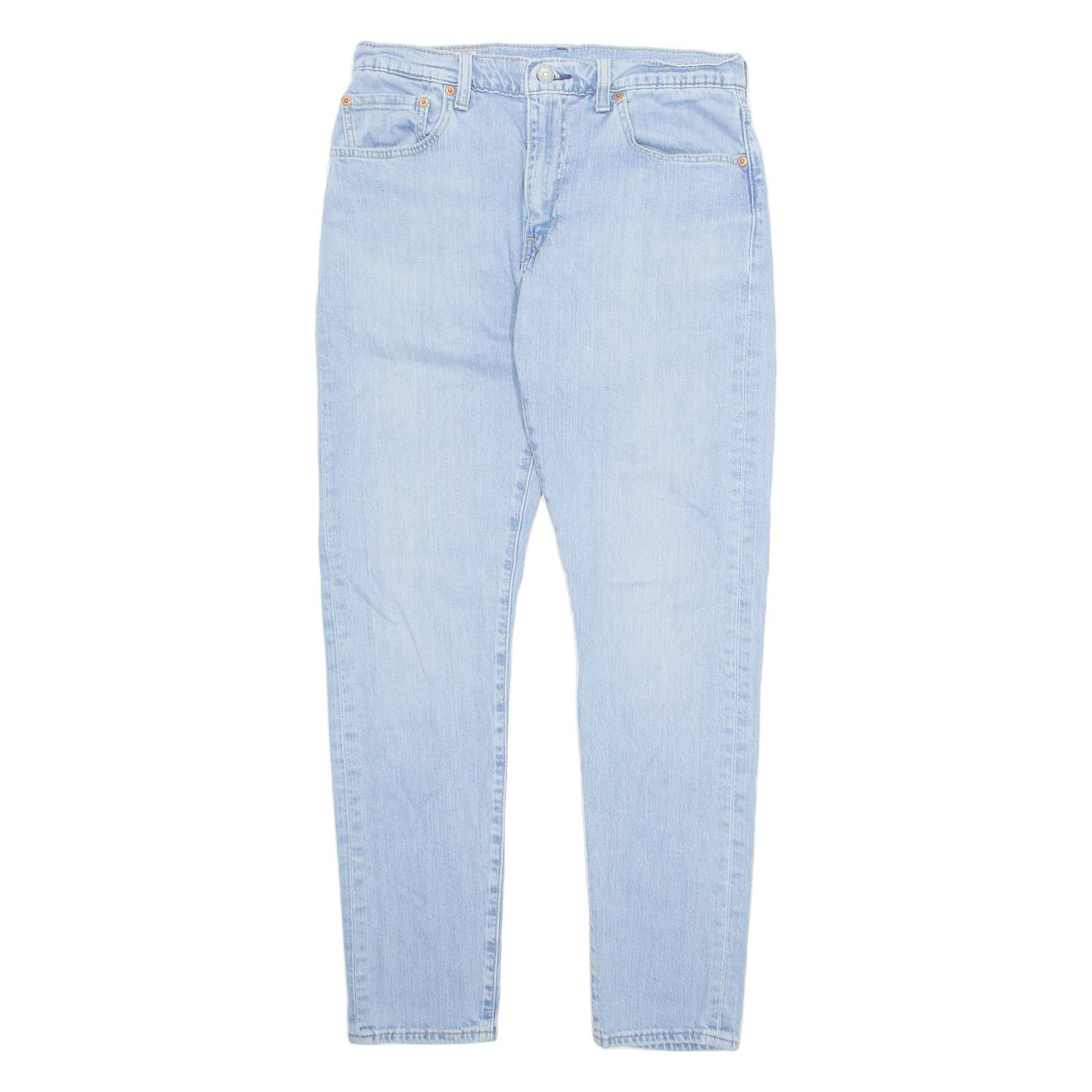LEVI'S 512 BIG E Jeans Womens Blue Slim Tapered W32 L32