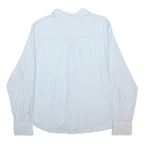 MARC O'POLO Womens Blue Shirt L Classic Cotton Button-Up Long Sleeve