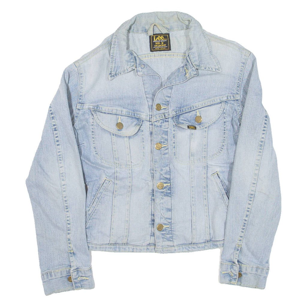 LEE Womens Denim Jacket Blue M
