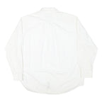 NAUTICA Mens White Button Down Shirt XL Classic Fit Cotton Blend Pocket