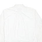 NAUTICA Mens White Button Down Shirt XL Classic Fit Cotton Blend Pocket