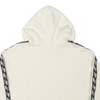 PUMA Womens Cream Hoodie M Cotton Blend Crop Top Sport Casual