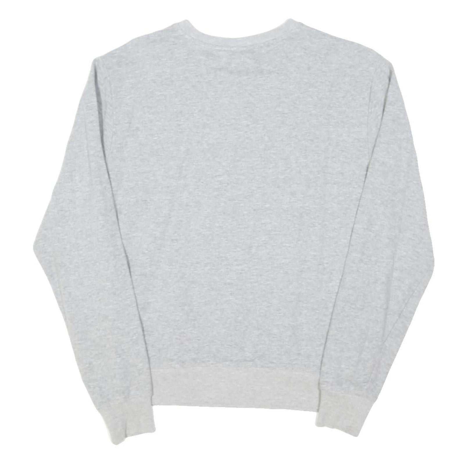 FILA Mens Grey Crew Neck S Sweatshirt Cotton Blend Casual Lightweight Pullover