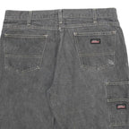 DICKIES Mens Shorts Grey Casual Cotton L W34 Workwear Utility Pocket