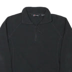 BERGHAUS Womens Black Plain Jumper Crew Neck Basic Knit S Outdoor Casual