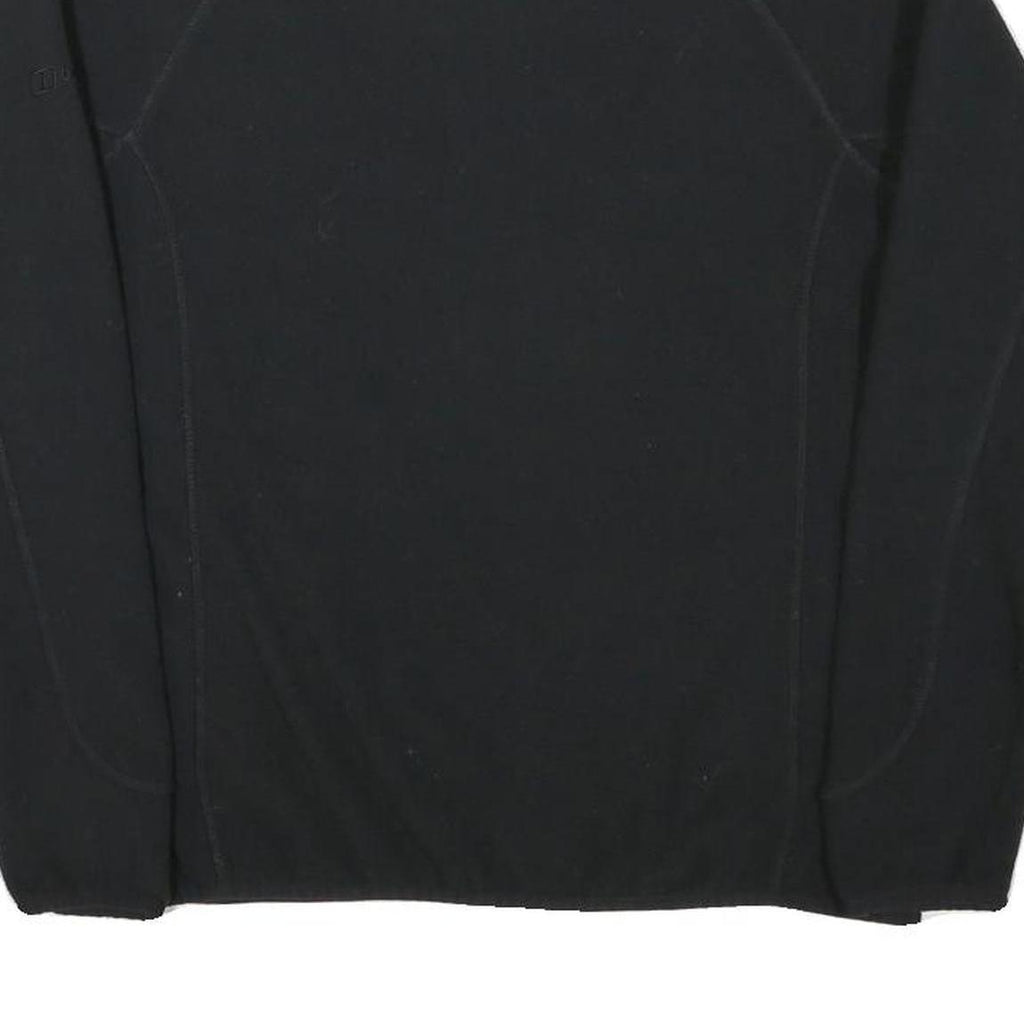 BERGHAUS Womens Black Plain Jumper Crew Neck Basic Knit S Outdoor Casual