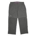REGATTA Womens Grey Regular Fit Zip Trousers W32 L28 Outdoor Lightweight