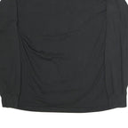 FRUIT OF THE LOOM Mens Black Graphic T-Shirt XL Long Sleeve Crew Neck Jungle