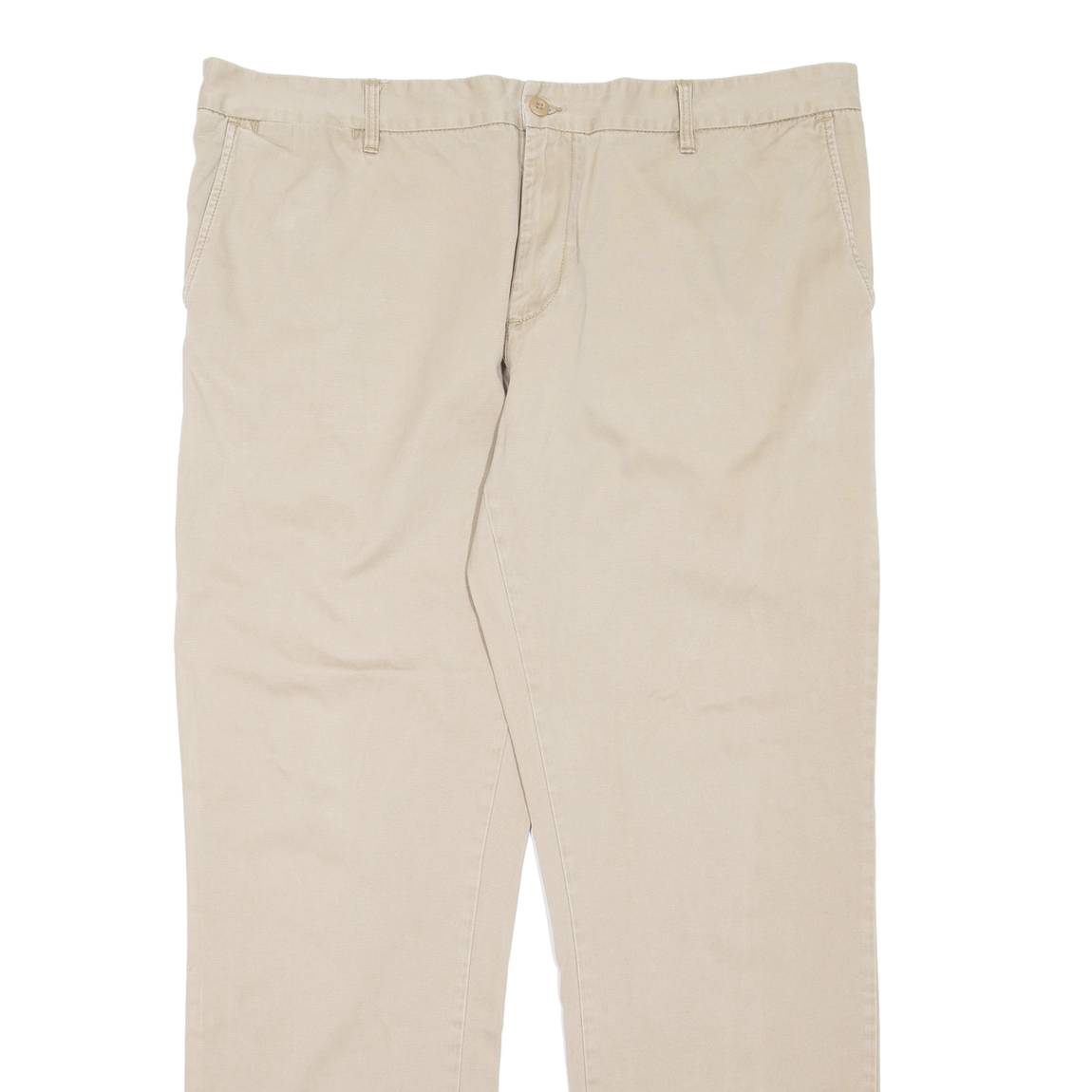 CARHARTT Johnson Pant Mens Trousers Beige Regular Tapered W40 L34