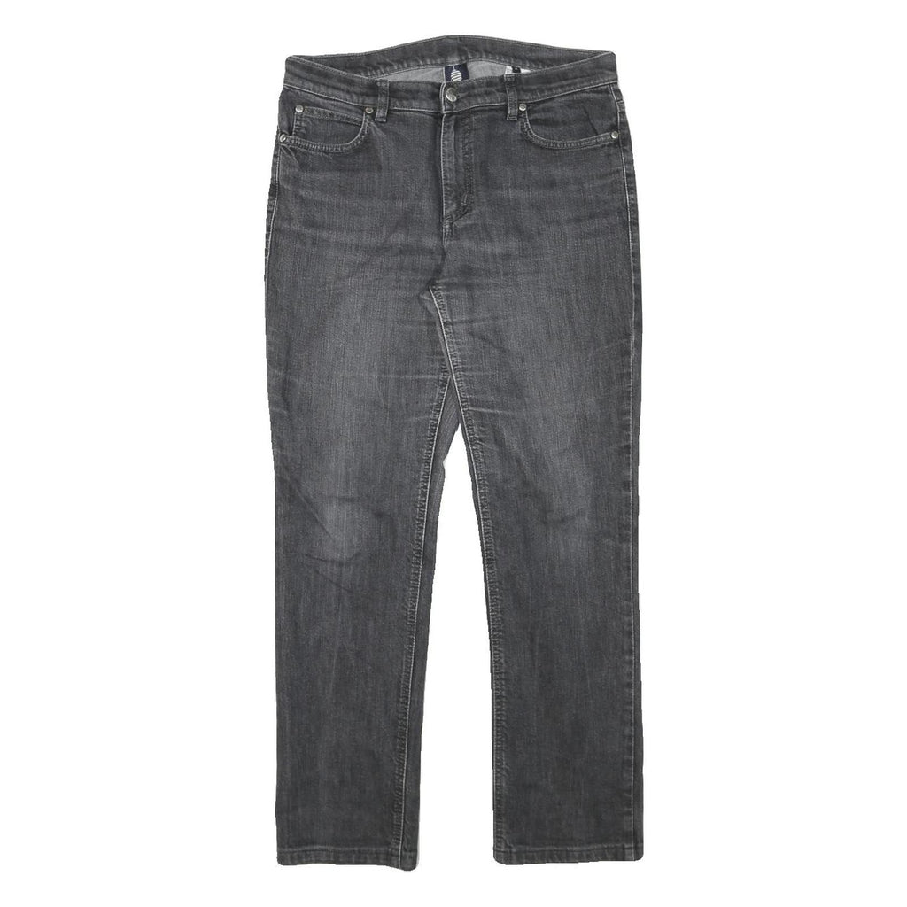 MARINA YACHTING Womens Regular Fit Grey Denim Cotton Blend Jeans W30 L28 Classic