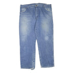 DICKIES Mens Regular Blue Denim Jeans W40 L30 Workwear Zip Closure