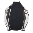 ASSOS Womens Black & White Graphic Cycling Jersey M Long Sleeve Zip