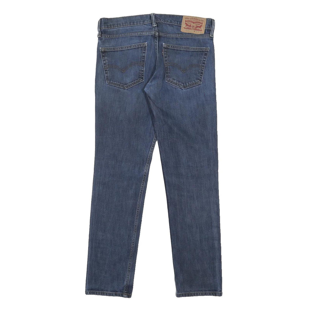 LEVI'S 511 Mens Slim Blue Denim Medium W31 L32 Slim Fit Zip Jeans