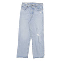 LEVI'S Big E Womens Blue Regular Straight Denim Cotton Blend Light W28 L27