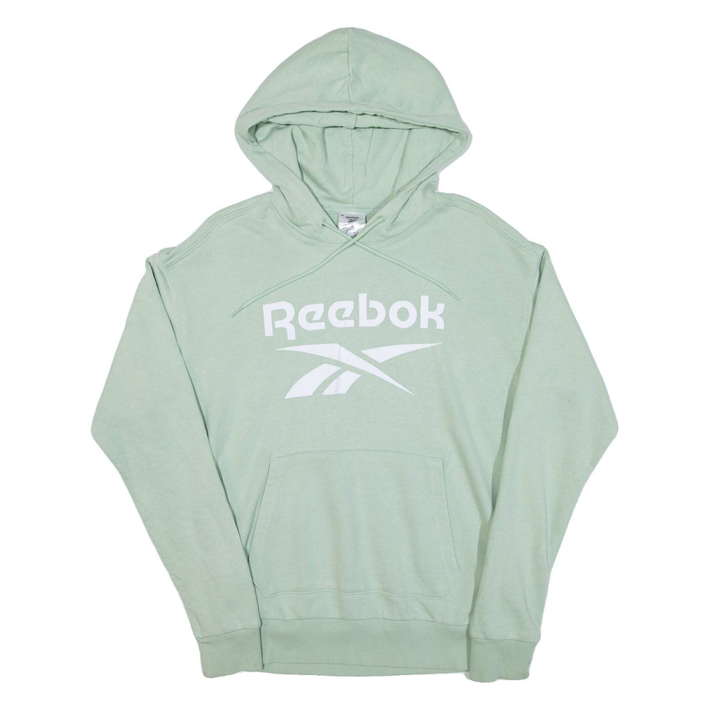 REEBOK Womens Green Hoodie S
