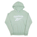 REEBOK Womens Green Hoodie S