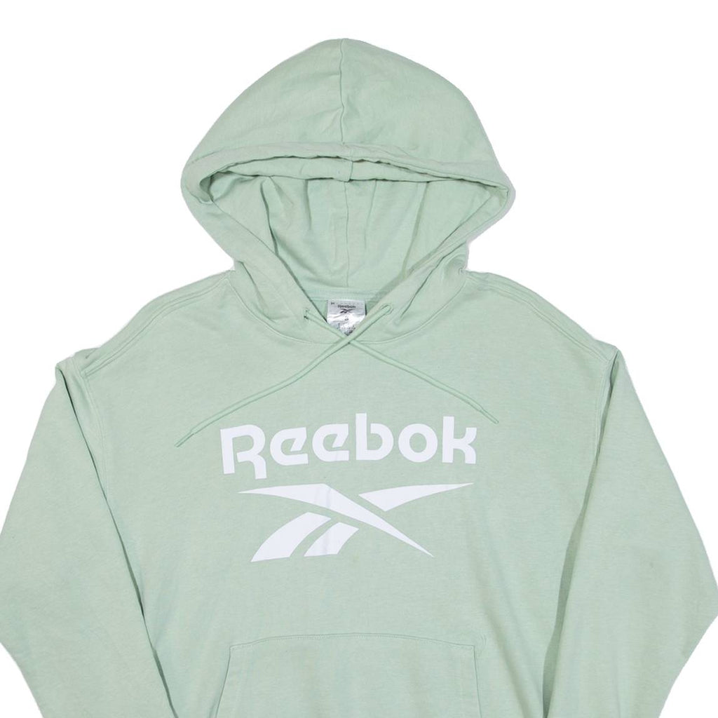 REEBOK Womens Green Hoodie S