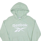 REEBOK Womens Green Hoodie S