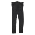 FSBN Mens Slim Black Jeans Denim Medium W32 L32 Stretch Cotton Blend Zip