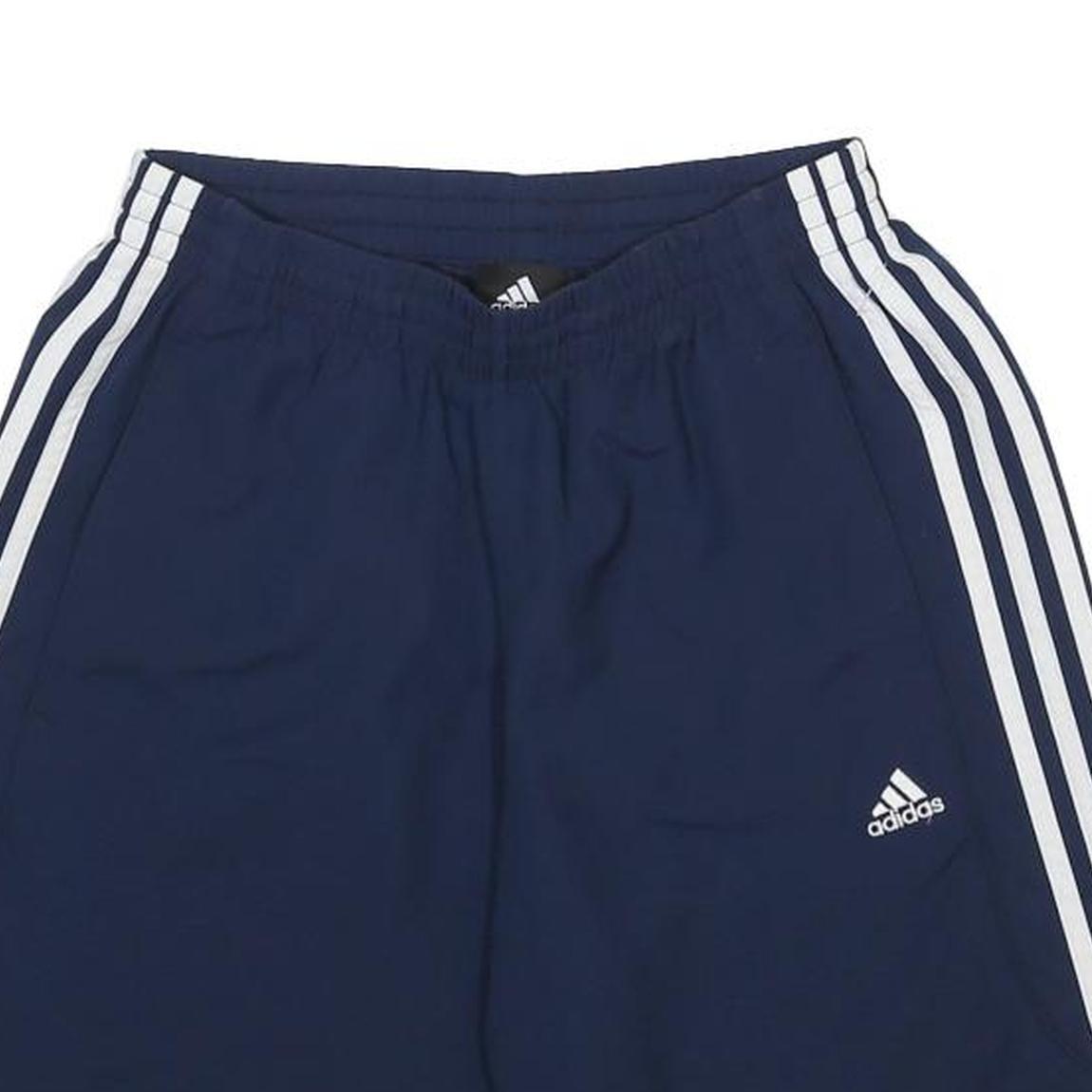 ADIDAS Mens Shorts Navy Blue Casual S W24 Sports Logo Polyester