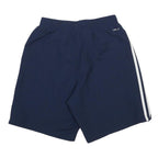 ADIDAS Mens Shorts Navy Blue Casual S W24 Sports Logo Polyester