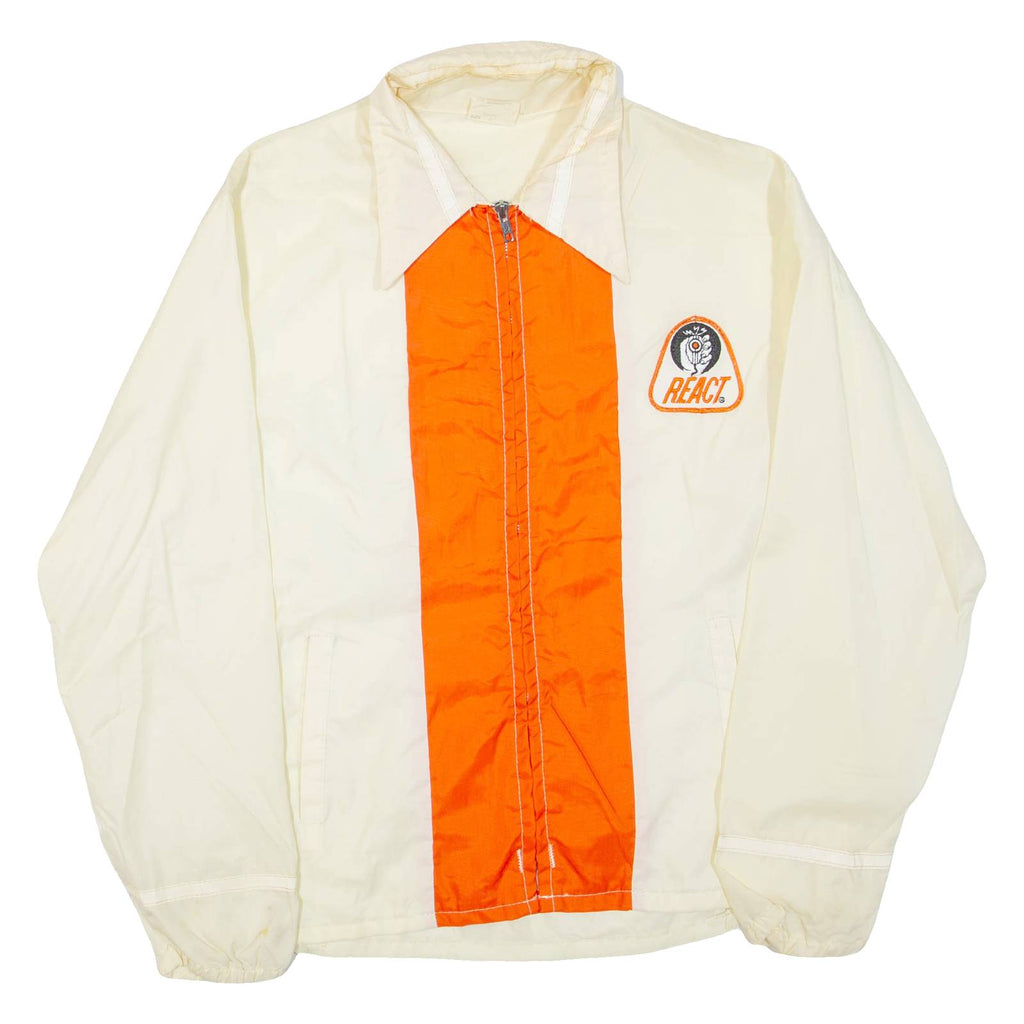 React Mens Shell Jacket Cream M